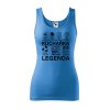Dámské tílko s potiskem Kuchařka legenda (Velikost 2XL, Ženy vodácká tílka Apple green)