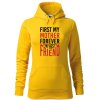Dámská mikina First my mother (Barva dámské mikiny Malfini Cape Bílá, Velikost - žena NOVÉ 2XL)