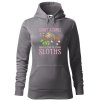 Dámská mikina Love sloths (Barva dámské mikiny Malfini Cape Bílá, Velikost - žena NOVÉ 2XL)