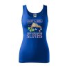 Dámské tílko s potiskem Love sloths (Velikost 2XL, Ženy vodácká tílka Apple green)