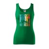 Dámské tílko s potiskem Wonder woman (Velikost 2XL, Ženy vodácká tílka Apple green)