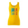 Dámské tílko s potiskem Wonder woman (Velikost 2XL, Ženy vodácká tílka Apple green)
