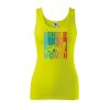 Dámské tílko s potiskem Wonder woman (Velikost 2XL, Ženy vodácká tílka Apple green)