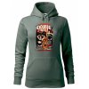 Dámská mikina Double kill (Barva dámské mikiny Malfini Cape Bílá, Velikost - žena NOVÉ 2XL)