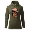Dámská mikina Double kill (Barva dámské mikiny Malfini Cape Bílá, Velikost - žena NOVÉ 2XL)