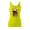 Dámské tílko s potiskem Double kill (Velikost 2XL, Ženy vodácká tílka Apple green)