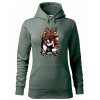 Dámská mikina Wicked (Barva dámské mikiny Malfini Cape Bílá, Velikost - žena NOVÉ 2XL)