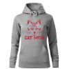 Dámská mikina Cat mom (Barva dámské mikiny Malfini Cape Bílá, Velikost - žena NOVÉ 2XL)
