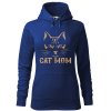 Dámská mikina Cat mom (Barva dámské mikiny Malfini Cape Bílá, Velikost - žena NOVÉ 2XL)