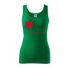 Dámské tílko s potiskem Dobrý ročník (Velikost 2XL, Ženy vodácká tílka Apple green)