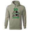 Pánská mikina s potiskem Legenda fotbal 30 (Barva mikiny malfini pánské Bílá, Velikost - muž NOVÉ 2XL)