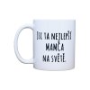 Keramický hrnek na čaj s potiskem pro mamku