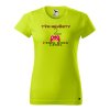 Dámské tričko - Tým nevěsta (Final Boss) (Barva trička - ženy (NOVÉ) Apple green, Velikost - všechny NOVÉ 2XL)