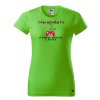 Dámské tričko - Tým nevěsta (Final Boss) (Barva trička - ženy (NOVÉ) Apple green, Velikost - všechny NOVÉ 2XL)