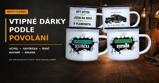 👩‍🏫👨‍🍳 Hledáte dárek pro učitele, sestřičku, řidiče, kuchaře nebo kolegu? Nejlépe funguje motiv, který vystihne jeho práci...