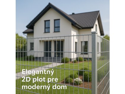 Elegantný 2D plot pre moderný dom HZN