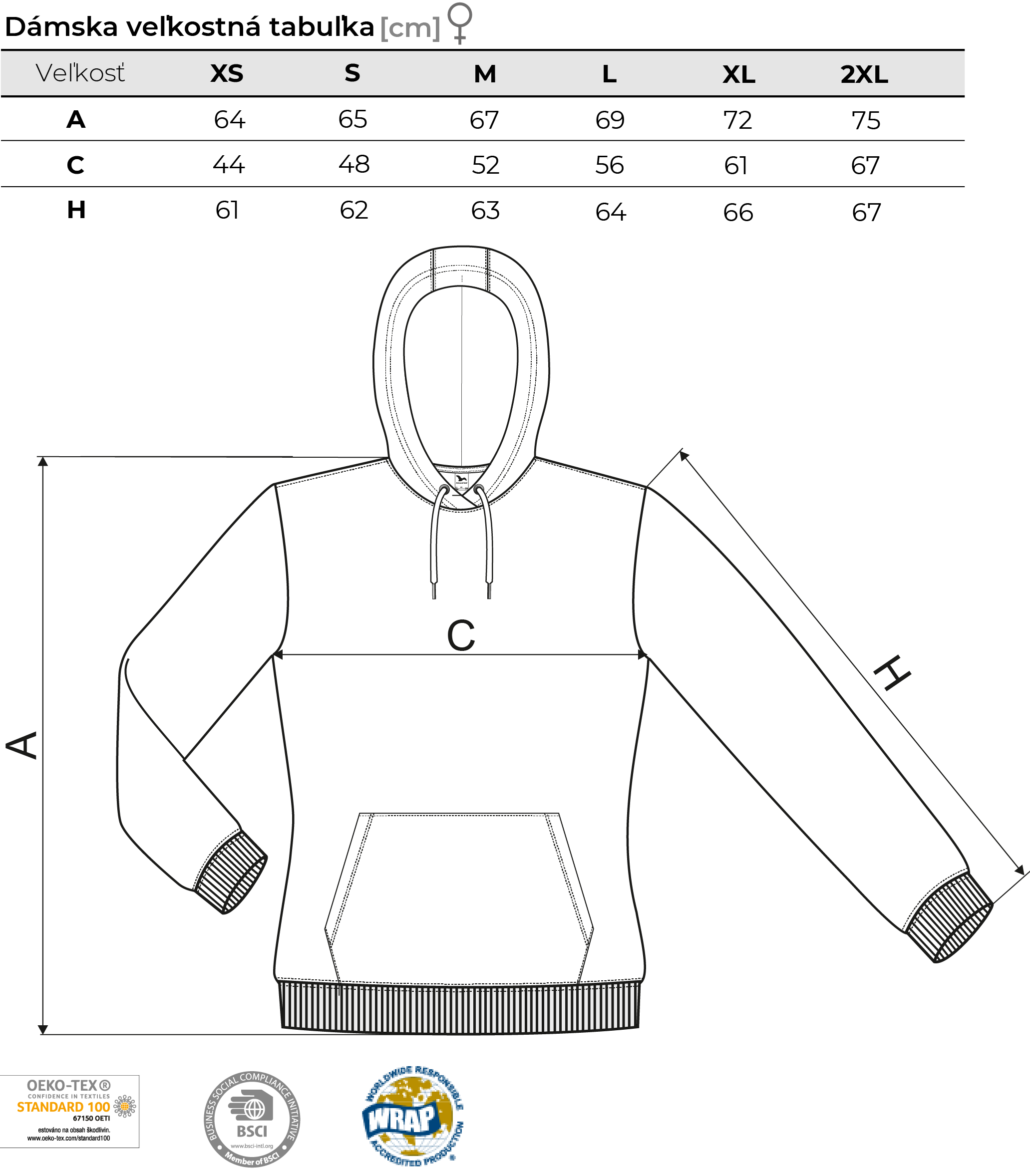 damska size chart mikina-01