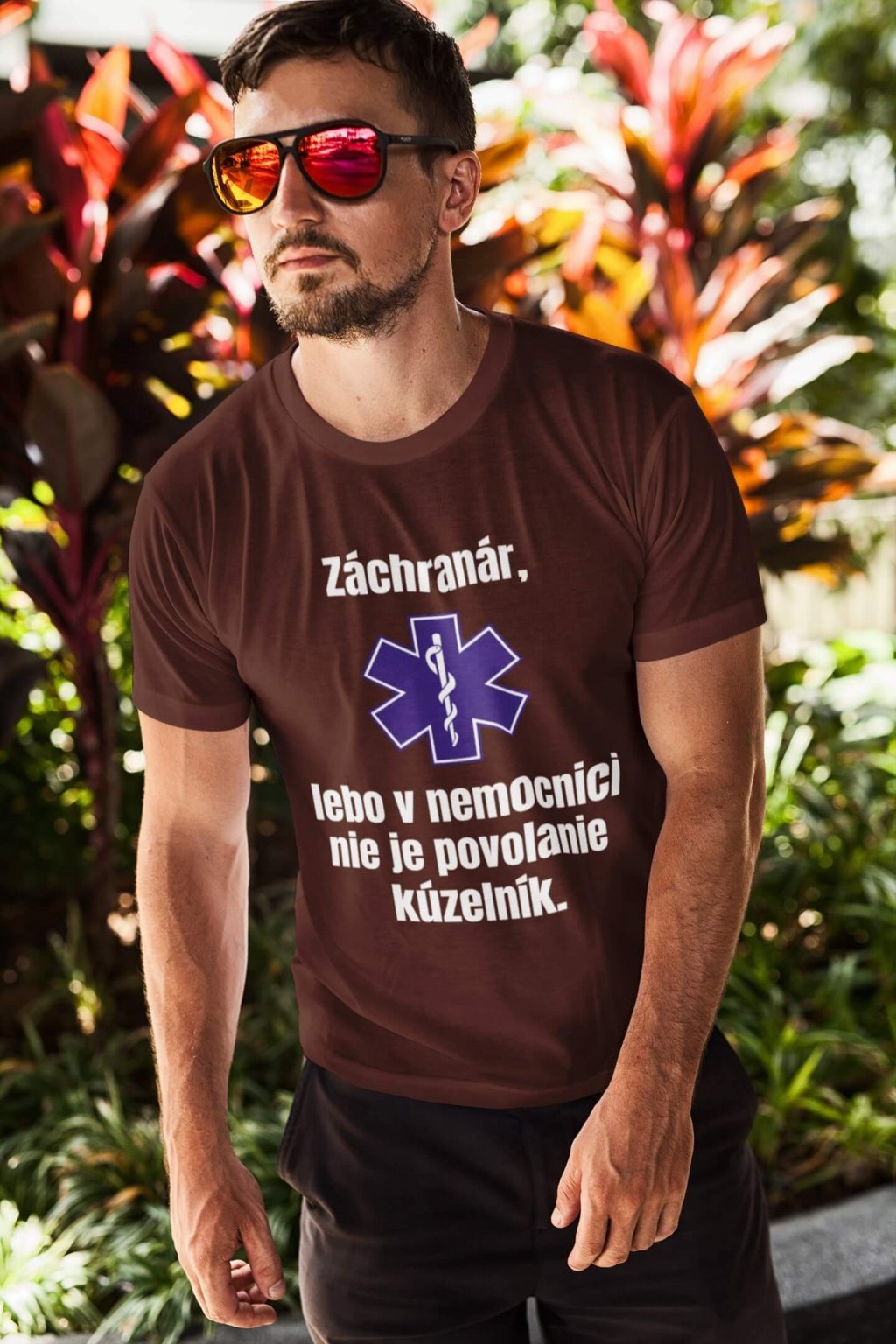 Pánske tričko Záchranár | SuperPotlač.sk