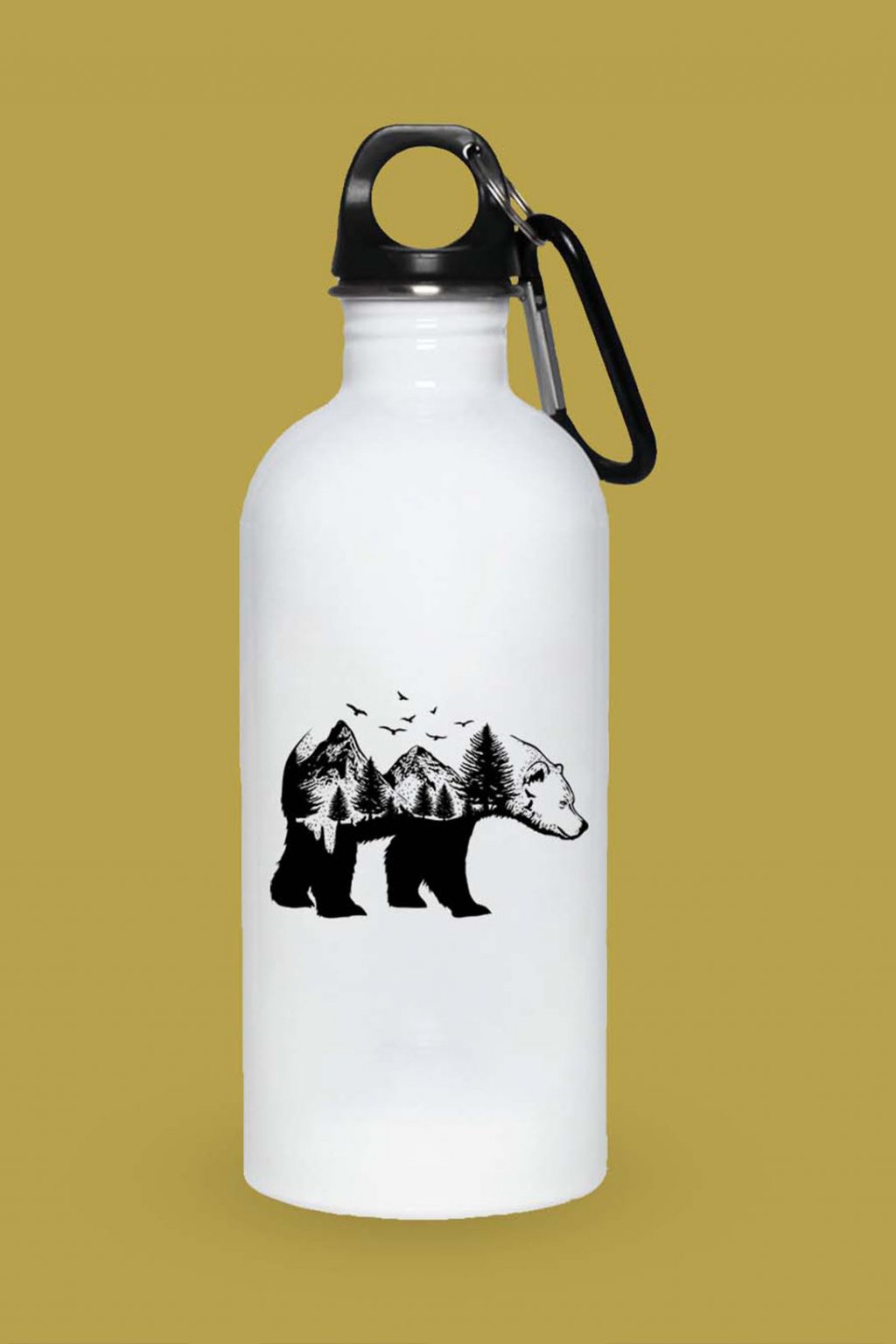 Turistická fľaška Medveď | SuperPotlač.sk