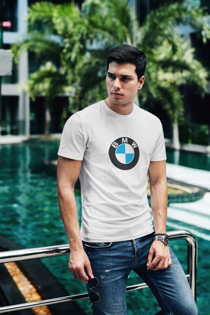 Tričko s logom auta BMW