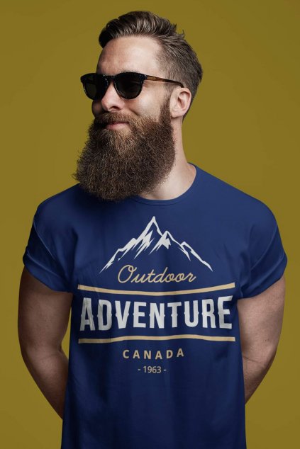 Pánske outdoorové tričko True adventure