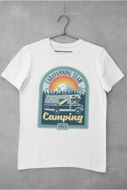 Pánske outdoorové tričko Camping 1975