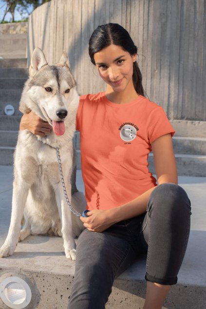 Dámske tričko Dog lovers club