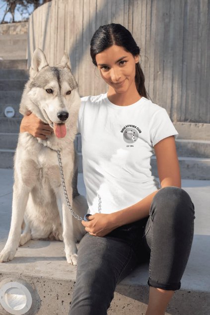 Dámske tričko Dog lovers club