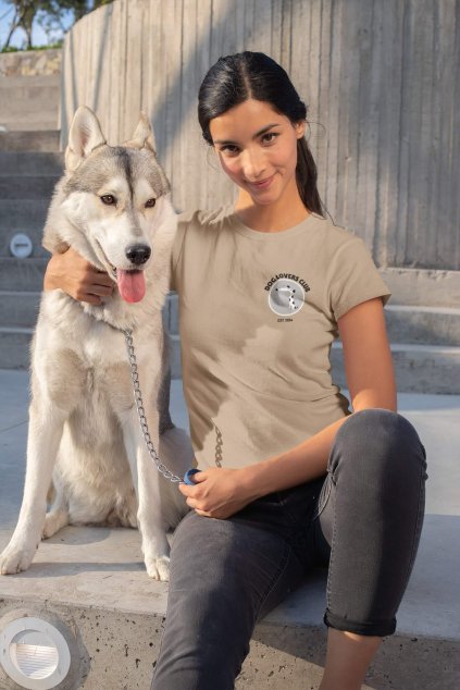 Dámske tričko Dog lovers club