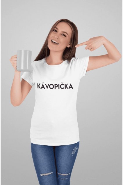 Dámske tričko Kávopička