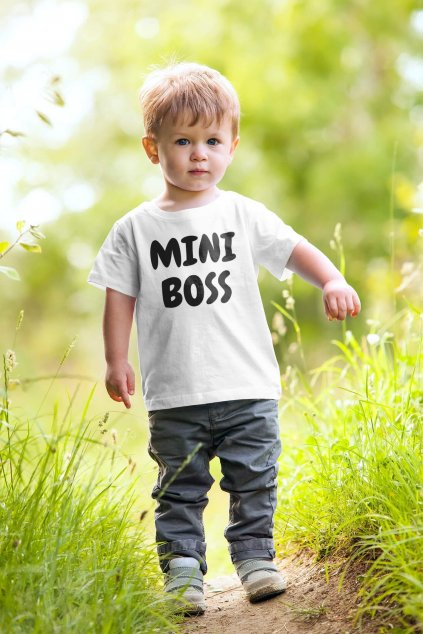Detské tričko Mini Boss