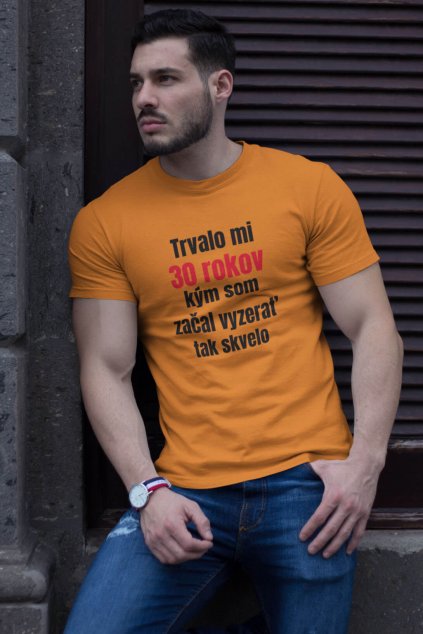 Pánske narodeninové tričko 30 rokov