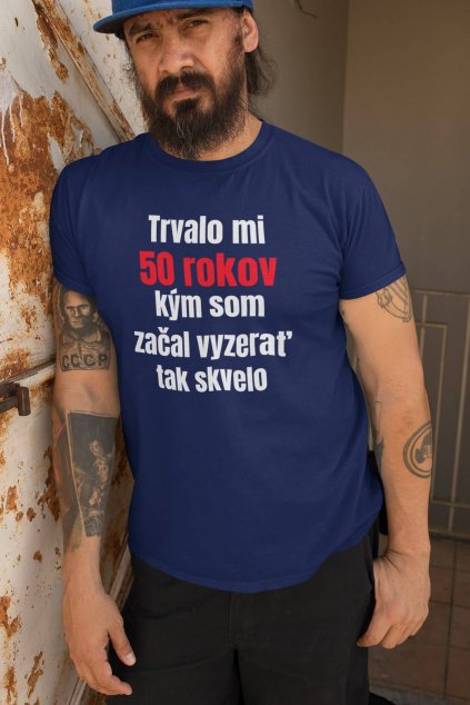 Pánske narodeninové tričko 50 rokov