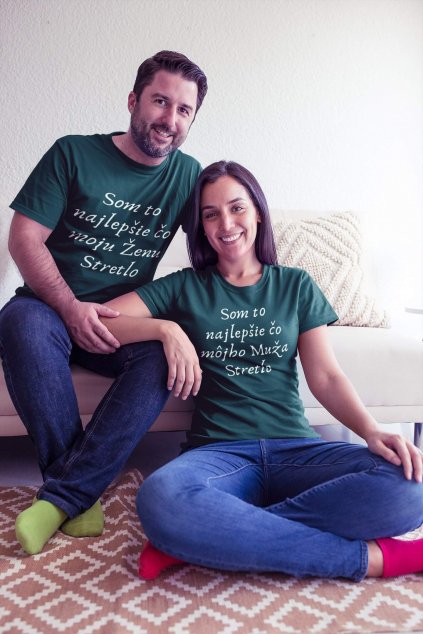 Vtipné tričká pre páry s nápisom