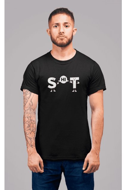 Pánske tričko s vtipným nápisom