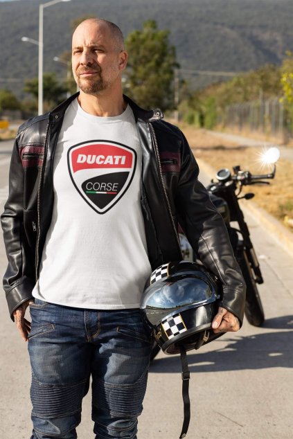 Pánske tričko Ducati corse logo