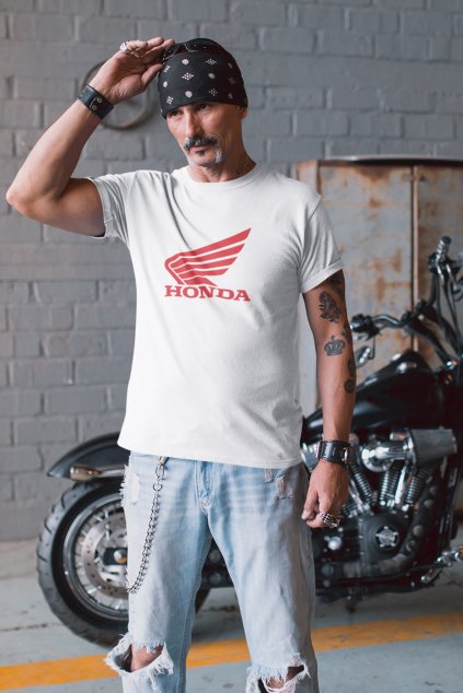 Pánske tričko s logom Honda