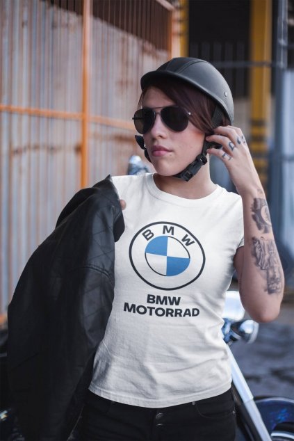 Dámske tričko BMW motorrad logo