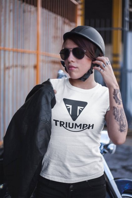 Dámske tričko s logom Triumph