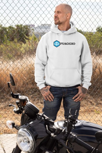 Pánska mikina s logom Piaggio