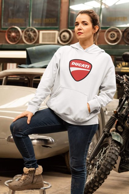 Dámska mikina s logom Ducati