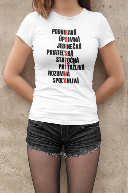 Dámske tričko Charakteristika Kristína