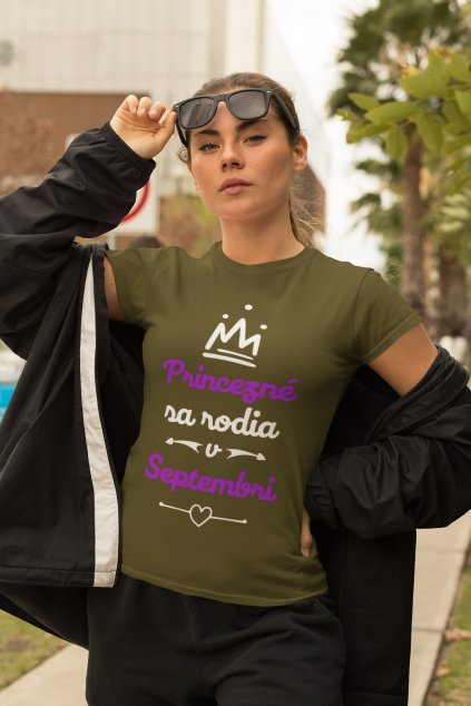 Dámske tričko narodená v Septembri