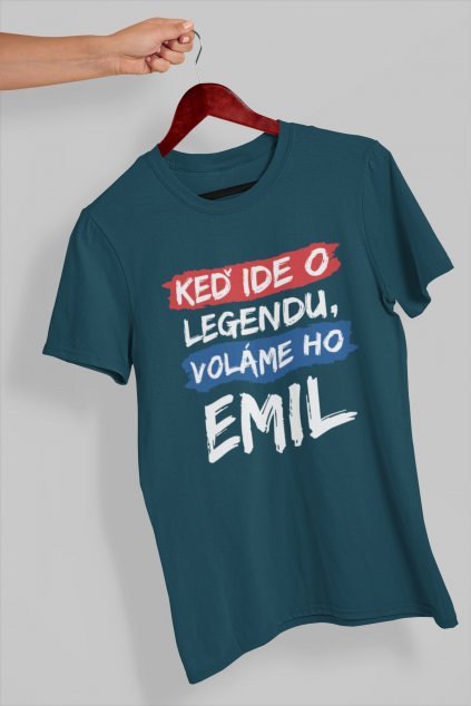 Pánske tričko Legendy sa volajú Emil