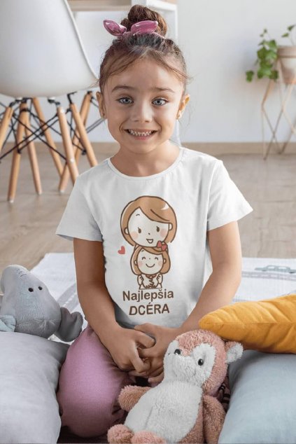 Tričko pre najlepšiu dcéru