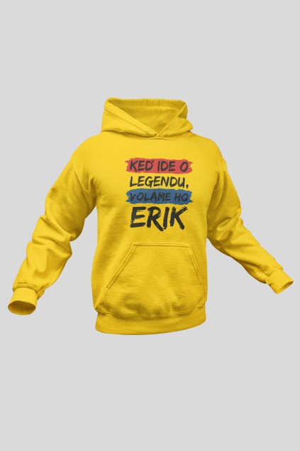 Pánska mikina Legendy sa volajú Erik