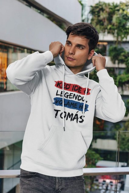Pánska mikina Legendy sa volajú Tomáš