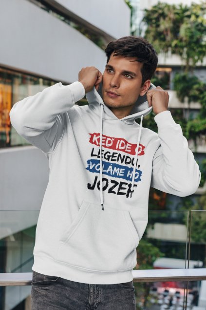 Pánska mikina Legendy sa volajú Jozef