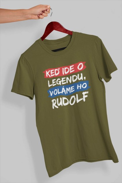 Pánske tričko Legendy sa volajú Rudolf