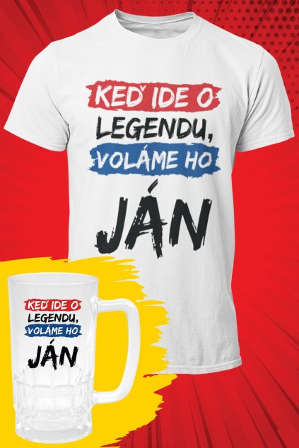 Pánsky set - Legendy sa volajú Ján